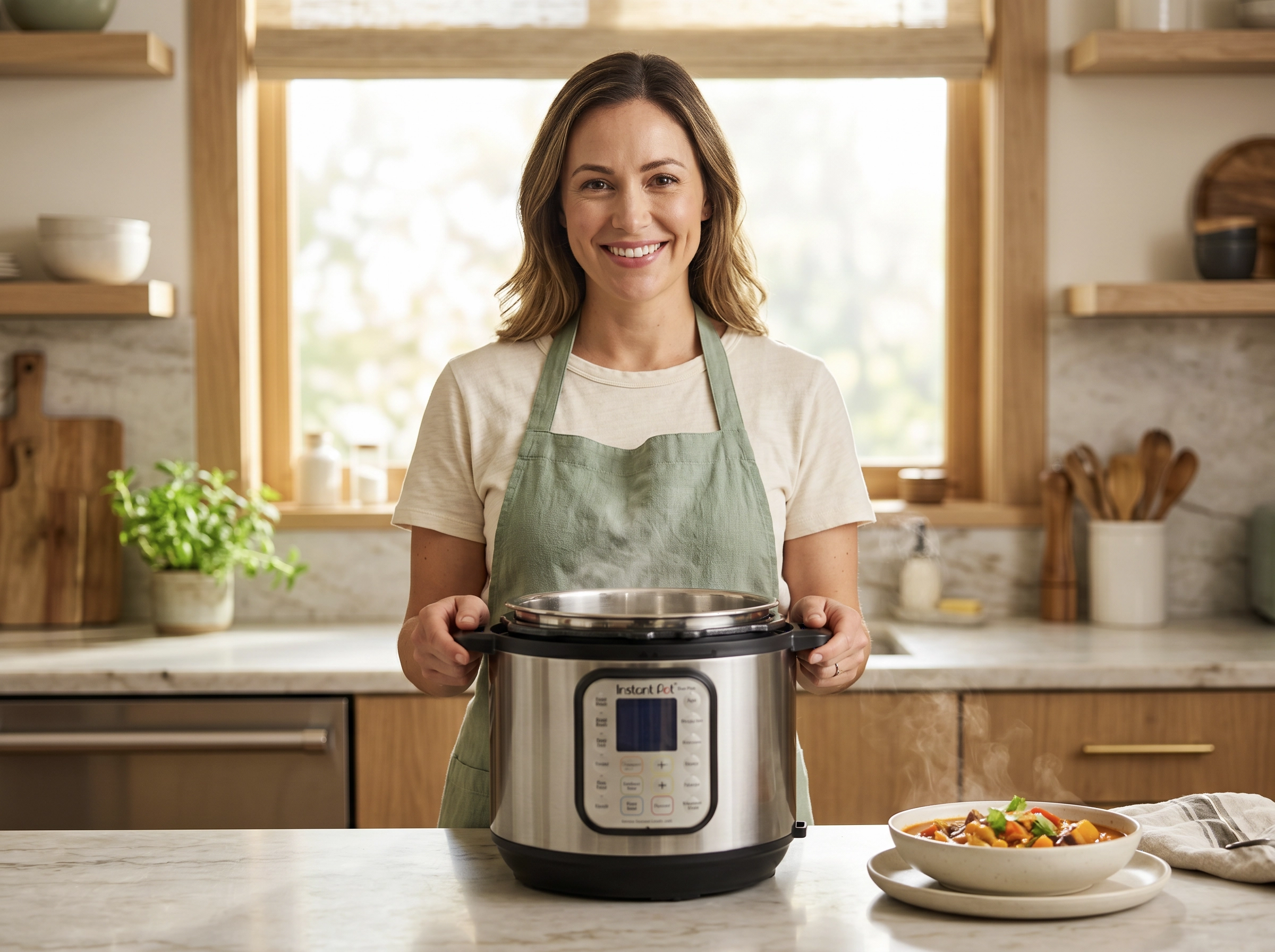Instant Pot in modern kitchen