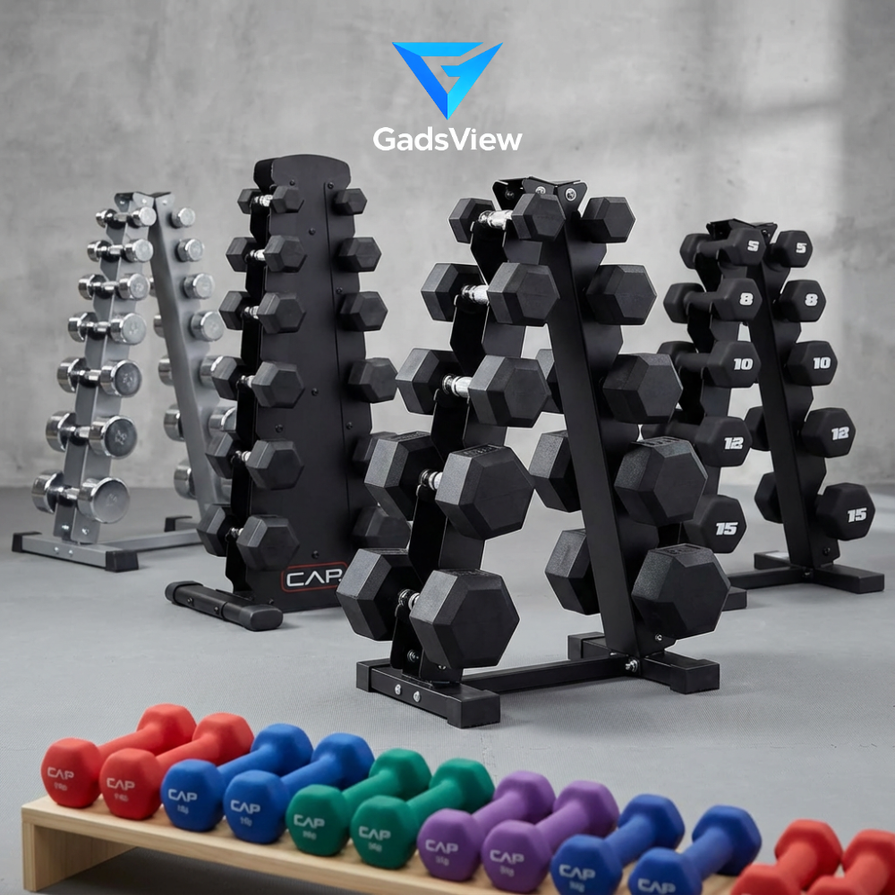 dumbbell weight set-sqr
