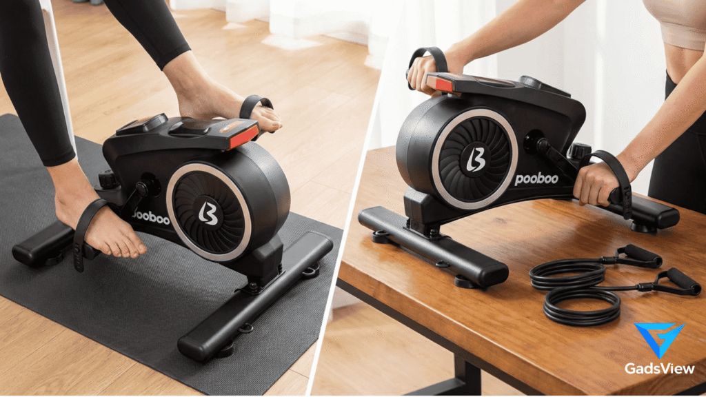 mini exercise bike - pooboo