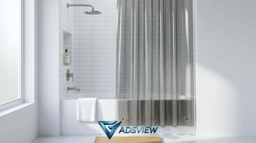 Titanker Clear Shower Curtain Liner