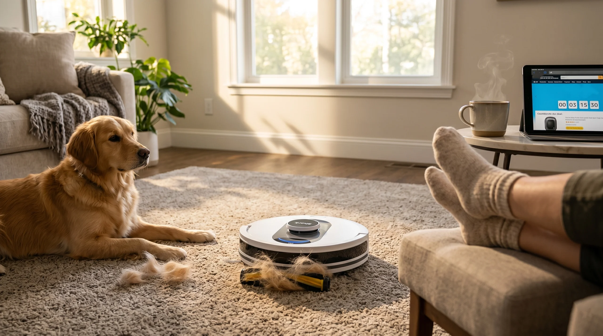 Top automated floor cleaners for homes with shedding pets